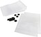 The Beadsmith Jewelry Anti-Tarnish Tabs and Resealable Zip Bags – 1x1” Non-Abrasive Tabs and 3x3” Clear Bags, for Long-Lasting Shine and Jewelry Protection, 100 of Each